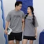 Áo thun phông màu xám HÈ 2026 có bigsize 110kg local brand cặp đôi nam nữ cotton unisex form rộng T shirt basic MY DNA