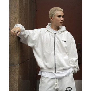 Áo basic hoodie MMESTLINE form Boxy chất vải nỉ 2 da mịn cao cấp