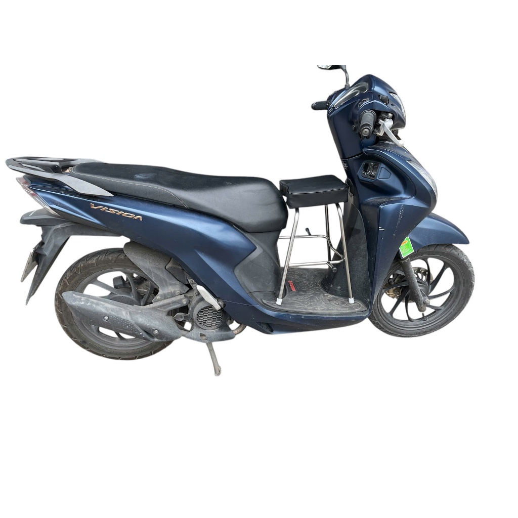 [ ĐÔN LỚN ] GHẾ ĐI XE MÁY KHÔNG TỰA DÀNH CHO XE GA , Ghế Đôn Ga Inox Yên Nệm