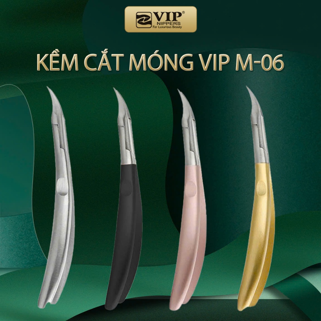 Kềm Cắt Móng M-06 Colors (Lưỡi Cong)