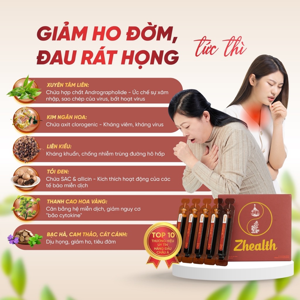 Ảnh Combo 5 hộp Bổ phế, Viêm Họng, Viêm Phế Quản Zhealth Hết Cảm Cúm, Giảm Ho Hiệu Qủa Zlove 3