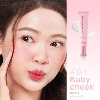 [tăng gấp đôi dung tích 14ml] PHẤN MÁ - MÁ HỒNG SỮA BABY CHEEK MOI COSMETICS Hồ Ngọc Hà
