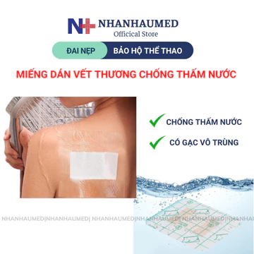 Miếng Dán Vết Thương Chống Thấm Nước Hỗ Trợ Sơ Cứu Vết Thương, Băng Dán Y Tế Chăm Sóc Chấn Thương
