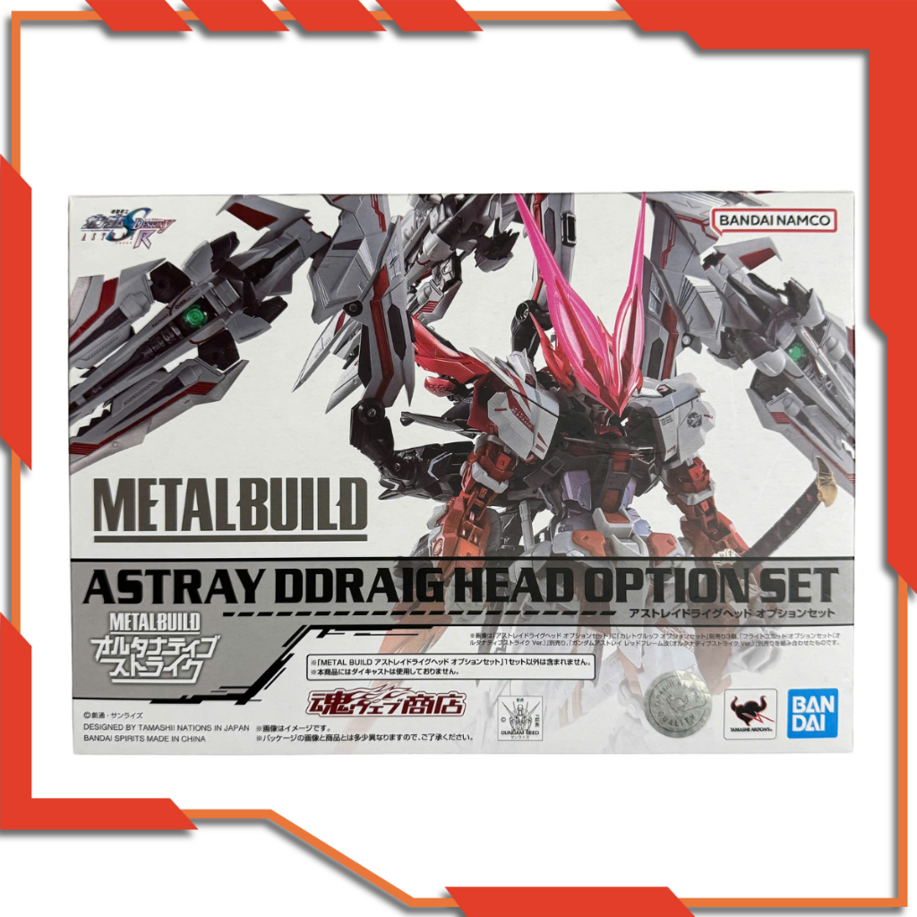 Mô hình lắp sẵn Metal Build Astray DDraig Head Option Set - Chính