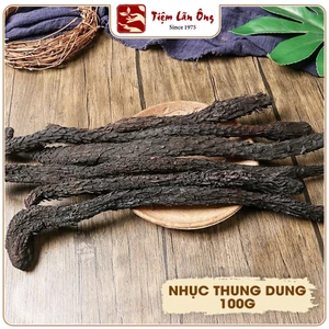 Nhục thung dung 100g, nhục dung khô, thơm, sạch, củ to, dẻo - Tiệm lãn ông