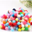 Pom pom trang trí nhiều size handmade DIY