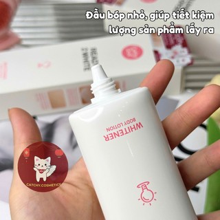 [CATHY DOLL] Sữa Dưỡng Thể Cathy Doll Ready 2 White, Dưỡng Da & Nâng Tone Body 150ml Thái Lan
