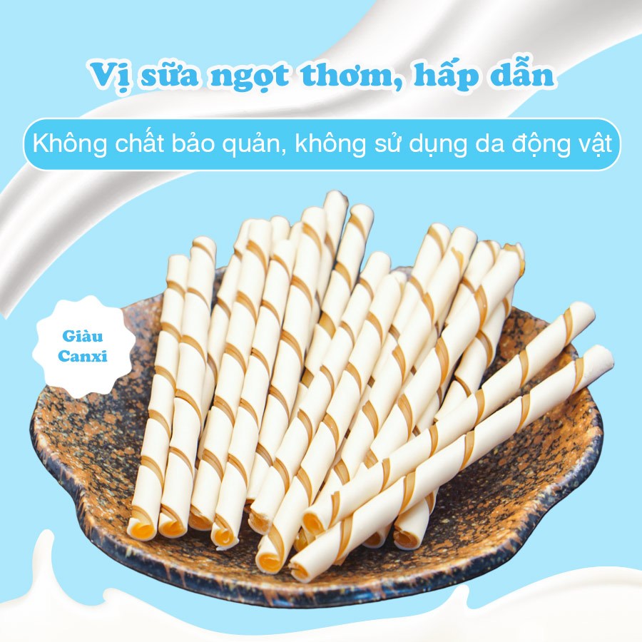 Que Gặm Cho Chó Hương Sữa DoggyMan 120g