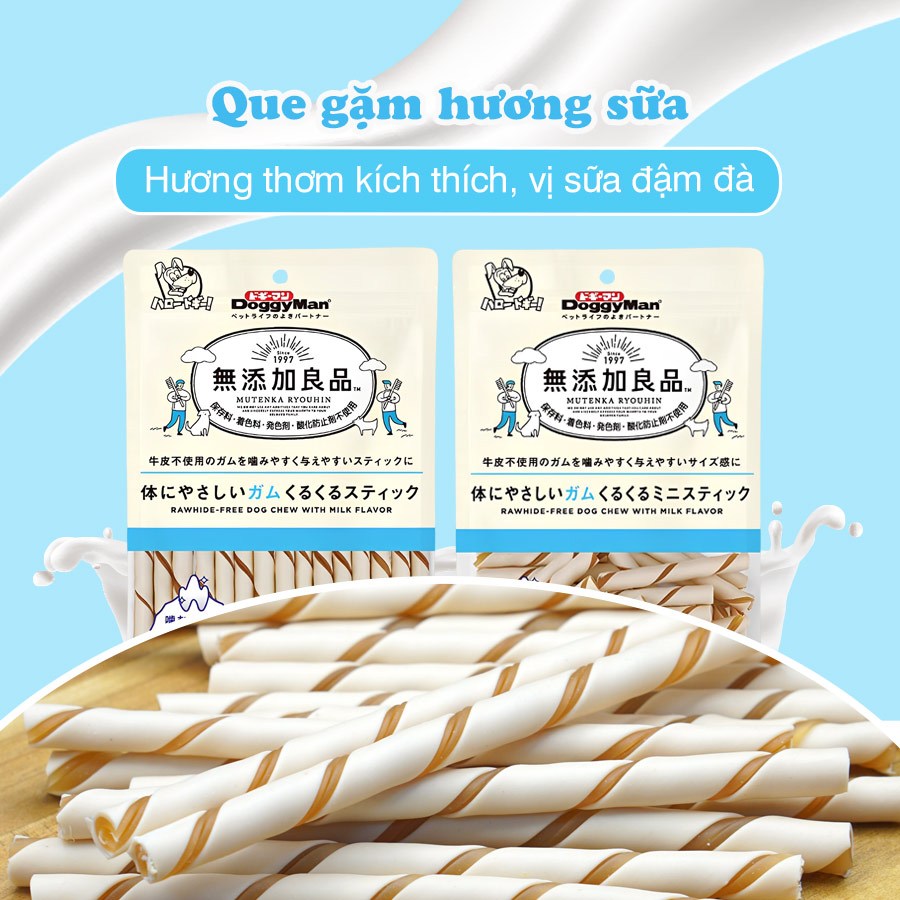 Que Gặm Cho Chó Hương Sữa DoggyMan 120g