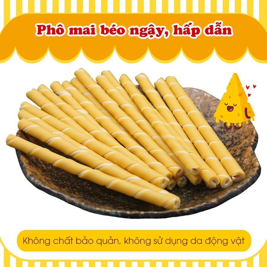 Que Gặm Cho Chó DoggyMan Hương Phô Mai 120g