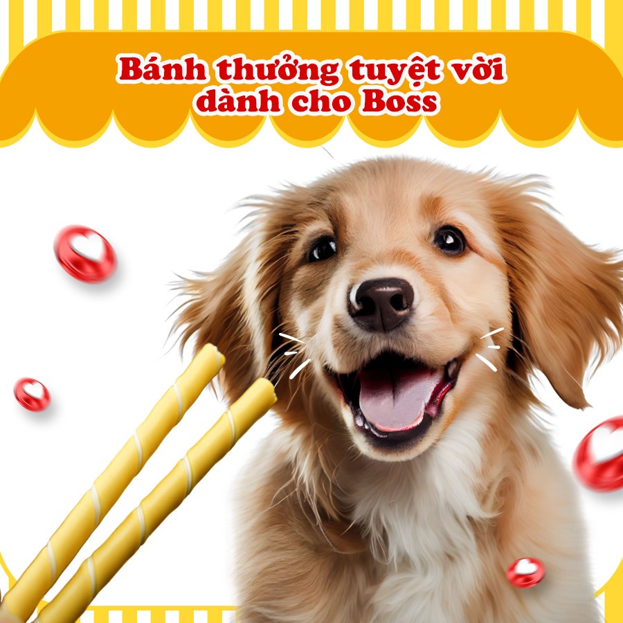 Que Gặm Cho Chó DoggyMan Hương Phô Mai 120g