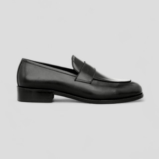 Giày Elegant Loafer EL1 - JOG04 , thiết kế lịch sự , da bò mộc , đế phíp gỗ cao 3cm ( EL1 )