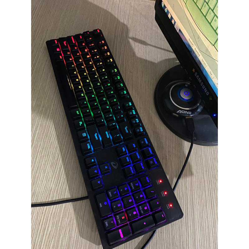 Bàn phím cơ Dareu EK1280 led RGB hàng chính hãng 2nd