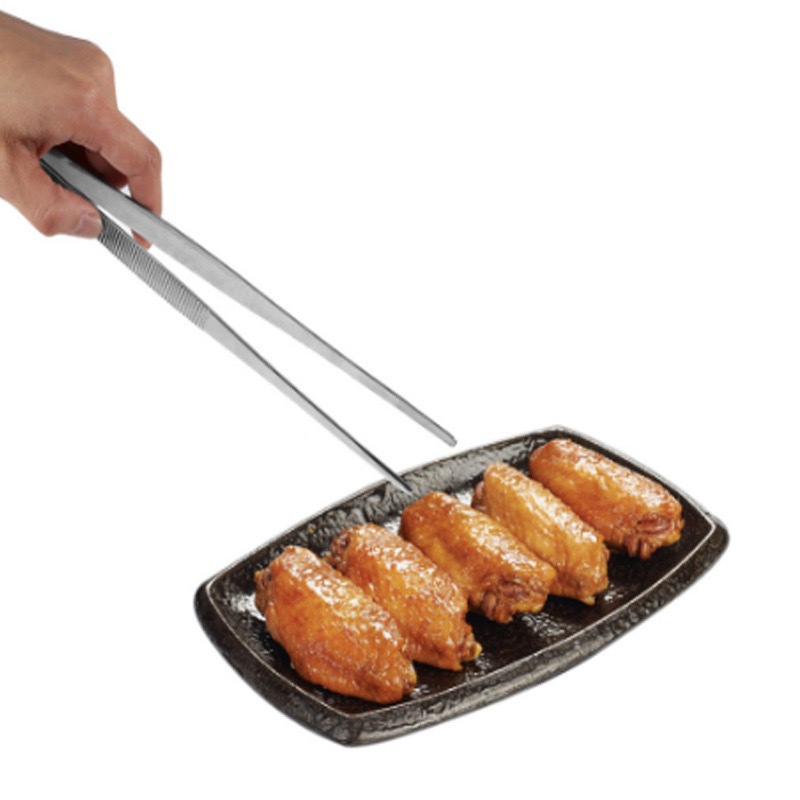 Kẹp Inox CHOCKMEN 30cm Inox 304 Kẹp Gắp Thức Ăn Gắp Đồ Nướng Kẹp Thịt Kẹp Gắp Đồ Chiên Dụng Cụ Bếp