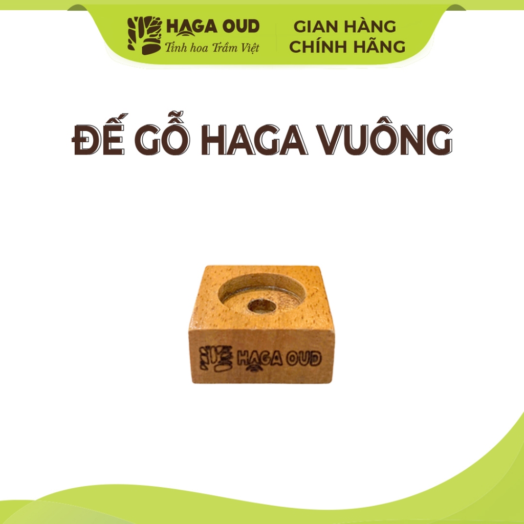 Ảnh Đế gỗ Haga vuông đa năng, Sử dụng cắm trầm thanh, trầm nụ 1