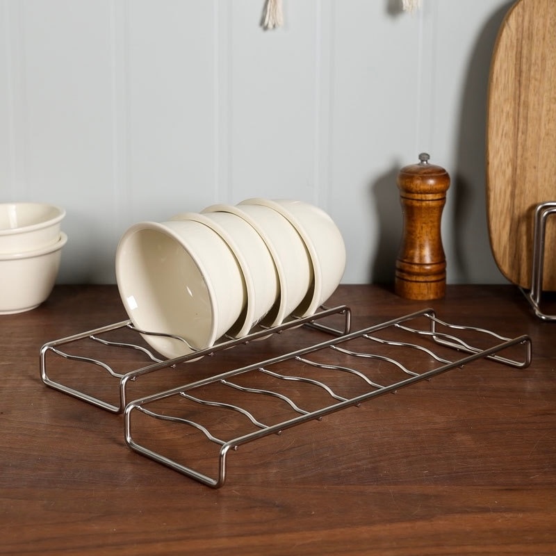 Khay Úp Chén Bát CHOCKMEN Inox Dày Dặn GIá Kệ Để Bát Chén Đĩa Ráo Nước Khay Inox Để Trên Mặt Bàn Bếp Tủ Để Đồ