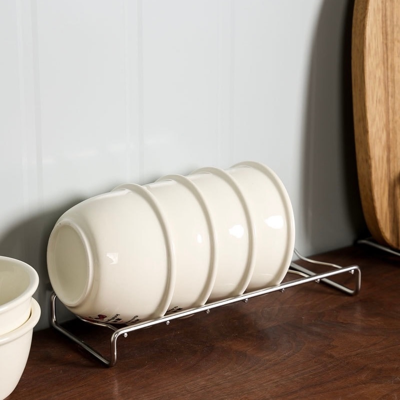 Khay Úp Chén Bát CHOCKMEN Inox Dày Dặn GIá Kệ Để Bát Chén Đĩa Ráo Nước Khay Inox Để Trên Mặt Bàn Bếp Tủ Để Đồ