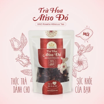 Trà Hoa Atiso Đỏ Hibiscus WAO (150g)
