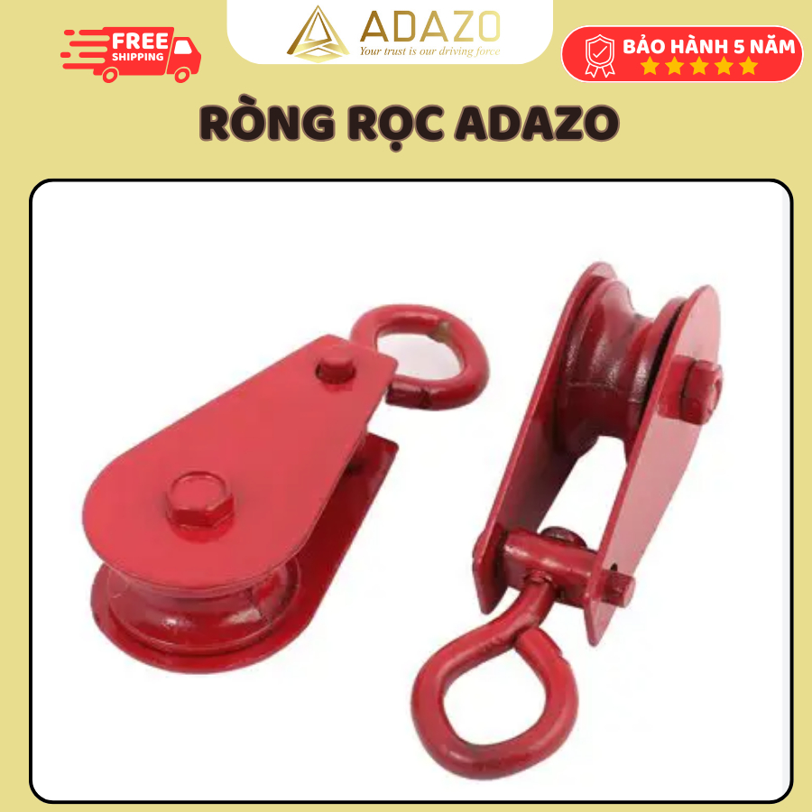 RÒNG RỌC KÉO RÈM NHƯA XẾP DỒN ADAZO- Buli kéo 30kg ròng rọc kéo bạt dù ...