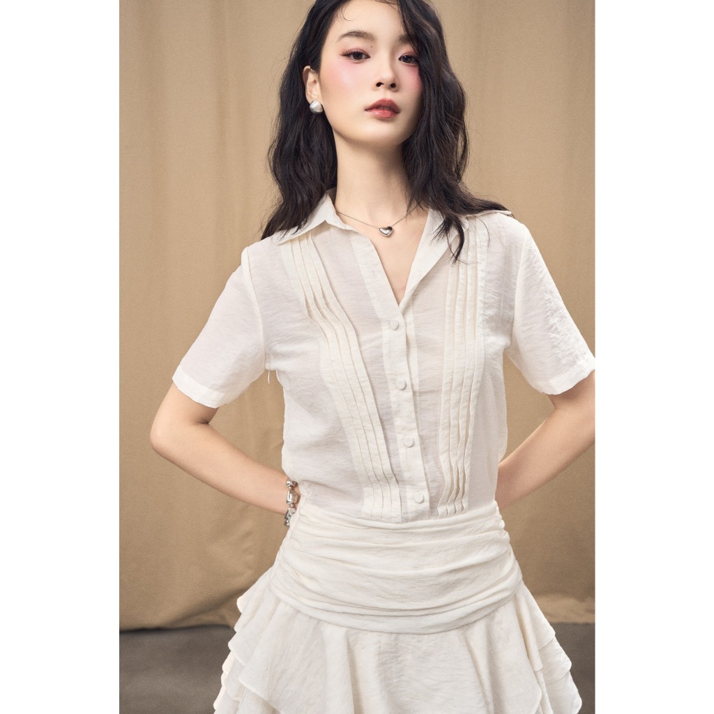 Ảnh OLV - Đầm kiểu sơ mi dáng ngắn Josephine Dress 3