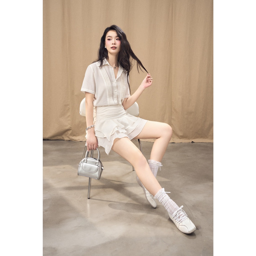 Ảnh OLV - Đầm kiểu sơ mi dáng ngắn Josephine Dress 4