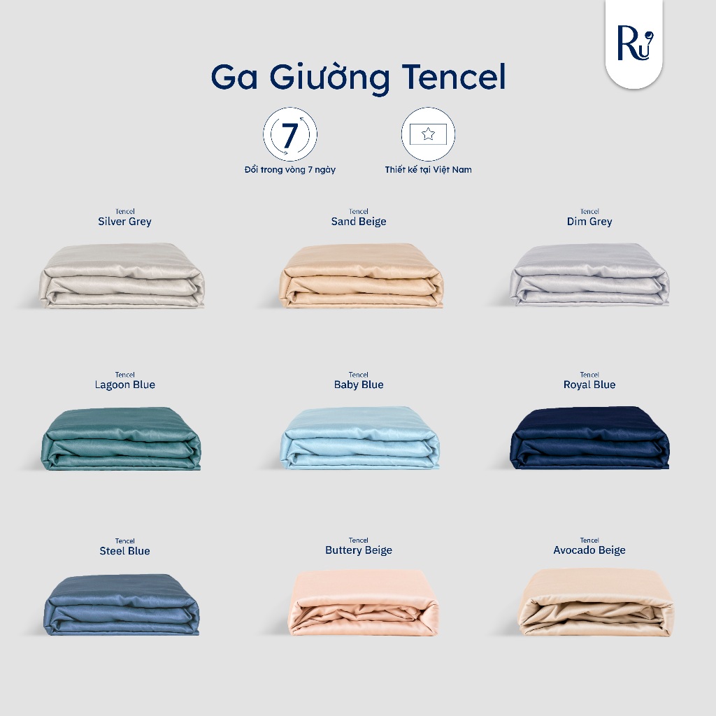 Ảnh Vỏ Ga Nệm Tencel Ru9 2