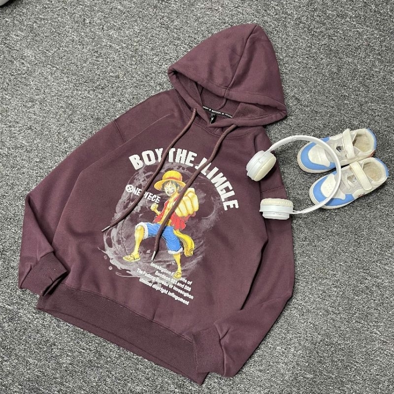 Áo hoodie Lót Lông áo hoodie bé trai bé gái size đại cồ đến 58kg chuẩn hàng QCCC