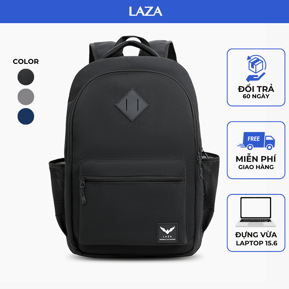 Ảnh Balo nam nữ thời trang LAZA Grote Backpack 432 có ngăn laptop chống sốc - Thương hiệu LAZA 1