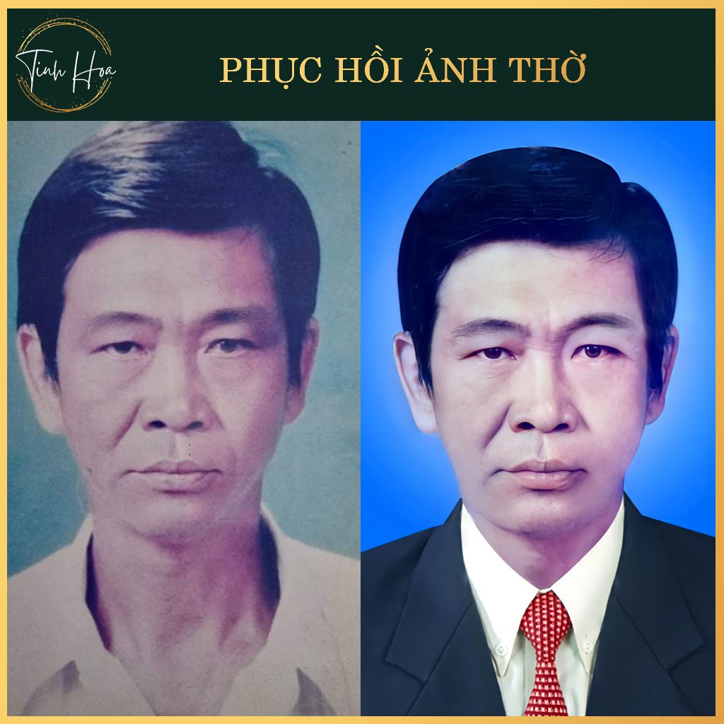 Phục hồi ẢNH THỜ Tinh Hoa Photos (CHỈNH SỬA theo yêu cầu)-Bạn sẽ có 1 file cứng và 1 file mềm, chưa bao gồm khung ảnh