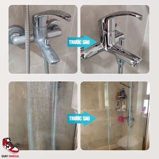 Xịt tẩy cặn canxi BIKI BATHROOM CLEANER 500ML tẩy kính, vòi sen,vòi lavabo, chậu sứ, chậu rửa mặt, gạch men, gương soi