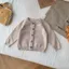 quảng châu - Cardigan Đỏ tết cho bé trai bé gái len thừng từ 6-16kg chất mềm mại vừa form cho bé
