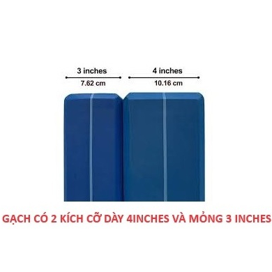 Gạch Tập Yoga, Gối Tập Yoga Xốp Cao Cấp EVA PRO-CARE Độ Cứng Cao - Hàng Chính Hãng Đài Loan (1 Cái)