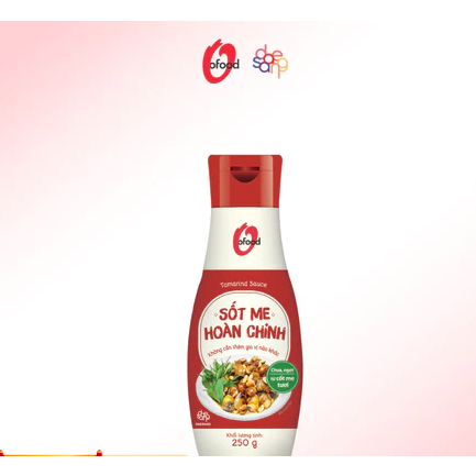 Sốt me hoàn chỉnh O'food chai 250g