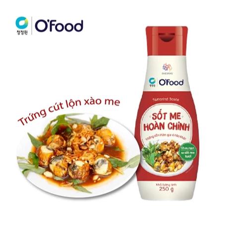 Sốt me hoàn chỉnh O'food chai 250g