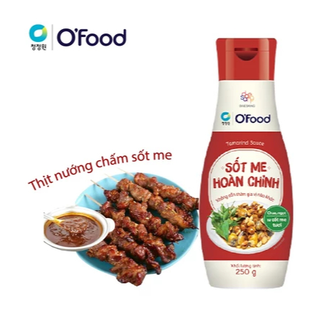 Sốt me hoàn chỉnh O'food chai 250g