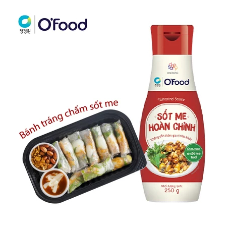 Sốt me hoàn chỉnh O'food chai 250g
