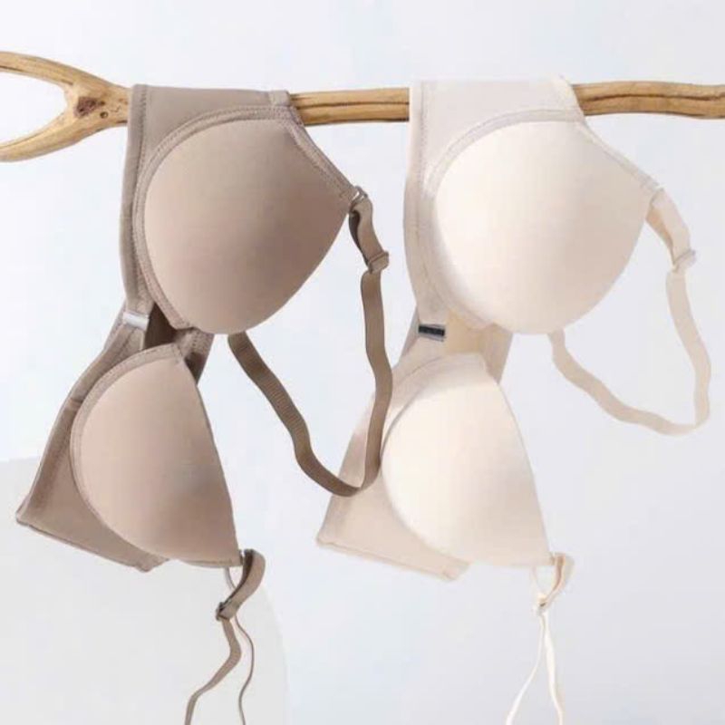 Áo lót nâng ngực 5cm cài trước, Áo lót cài trước đệm dày ngực mút kép 815