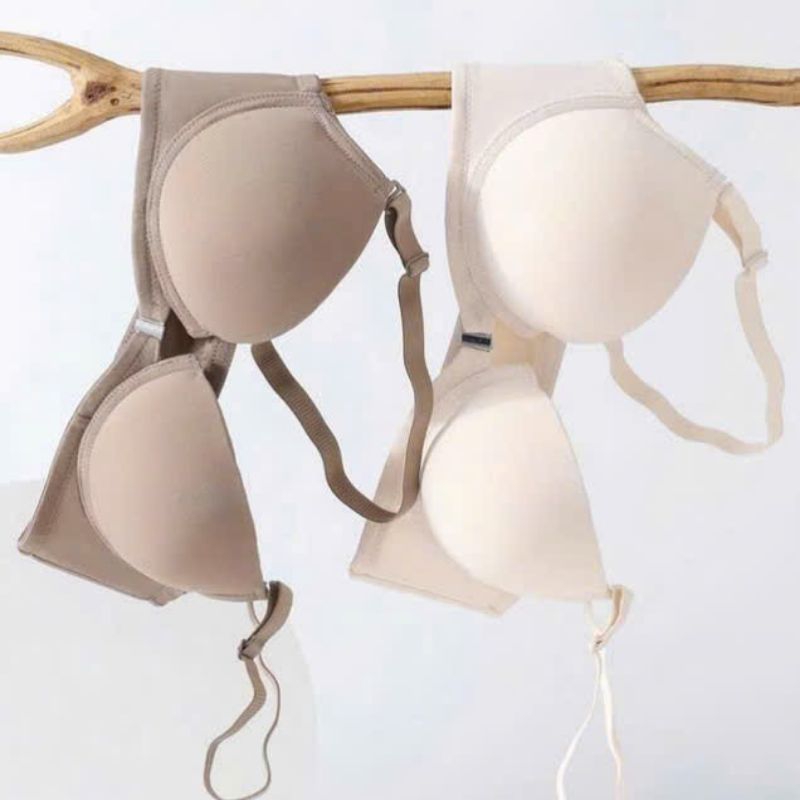 Áo lót nâng ngực 5cm cài trước, Áo lót cài trước đệm dày ngực mút kép 815