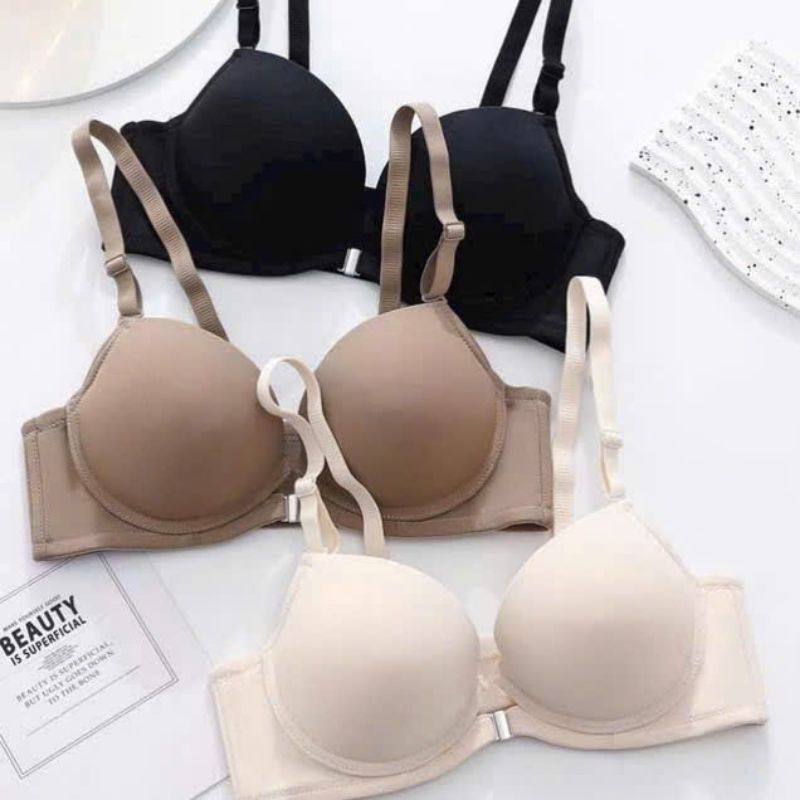 Áo lót nâng ngực 5cm cài trước, Áo lót cài trước đệm dày ngực mút kép 815