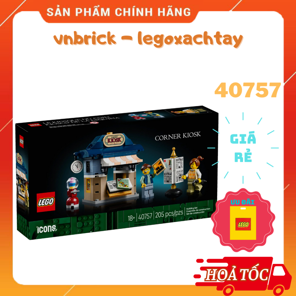 LEGO Icons 40757 Góc Ki Ốt | Shopee Việt Nam