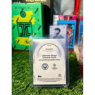 Thẻ bóng đá Rodri Ultimate Stage Topps UCC 2024/25