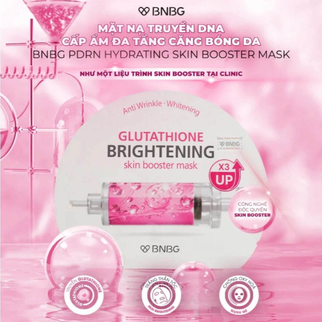 Ảnh (KOL) Combo 10 Mặt Nạ BNBG MIX Tinh Chất Hỗ Trợ Tăng Cường Dưỡng Da Chuyên Sâu BNBG Skinbooster Mask 30ml x10 2