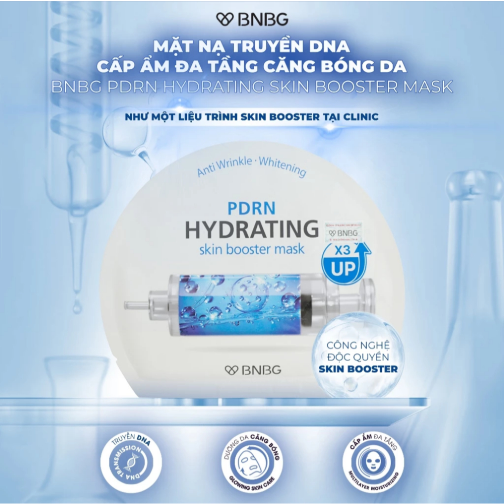 Ảnh (KOL) Combo 10 Mặt Nạ BNBG MIX Tinh Chất Hỗ Trợ Tăng Cường Dưỡng Da Chuyên Sâu BNBG Skinbooster Mask 30ml x10 3