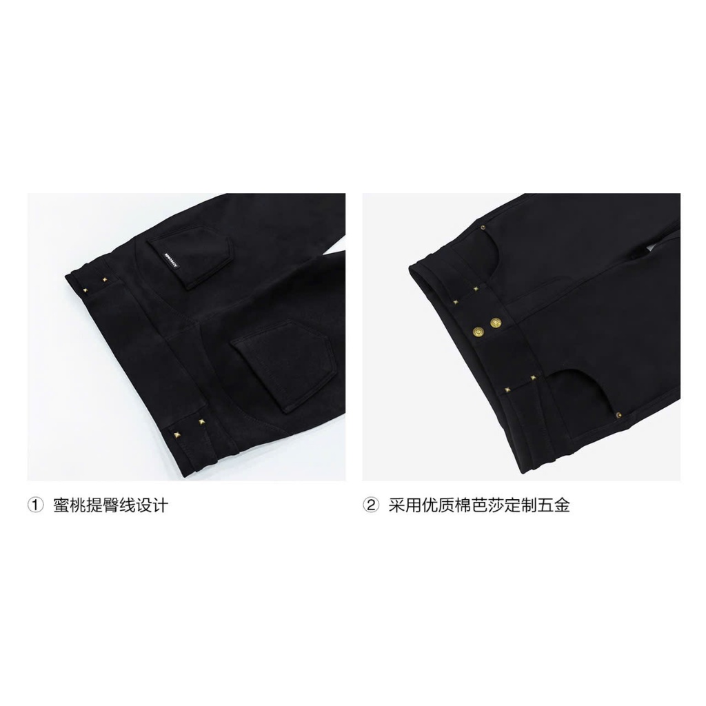 Quần dài bơ lót nỉ xanh mã mới 9001-6.0