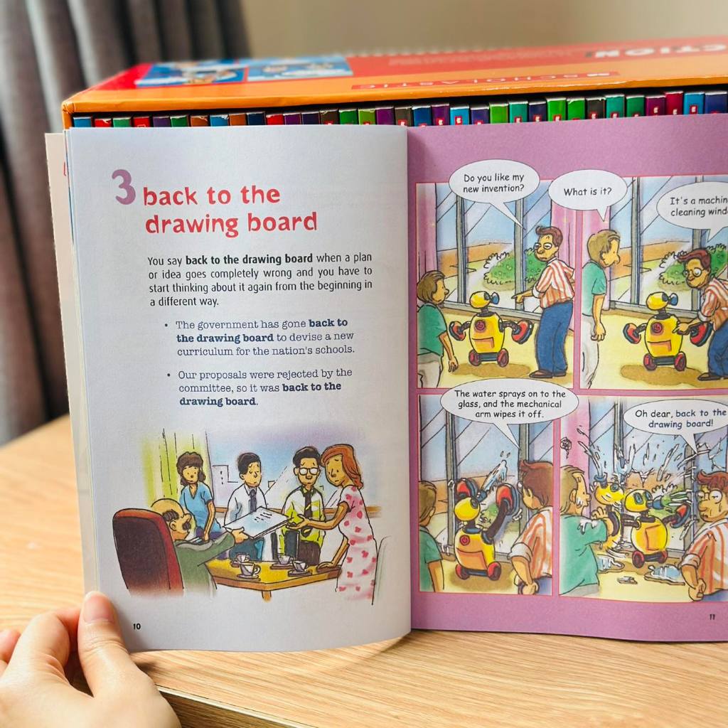 Sách - Scholastic in action - 45 books (Có hộp đựng) TẶNG FILE