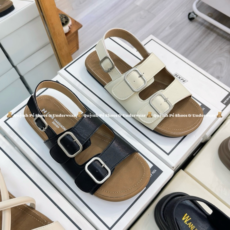 SANDA QUAI CÀI ĐẾ DẺO HÀNG QC FULLBOX ( sẵn fullsize 35-39 )