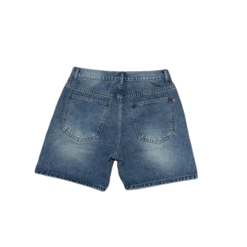 SHORT JEANS EMBROIDERED “SNAKE” FOR TET 2025 FORM TMT.STU - Mang Trên Gối, Unisex Nam Nữ. | TMTD36