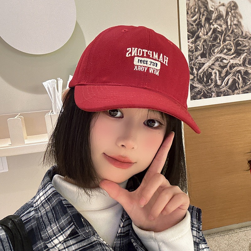 LOVIVISAIGON/Mũ kết bóng chày form vải mềm thêu chữ Hamptons, nón lưỡi trai chống nắng nam nữ thể thao vintage ulzzang | BigBuy360 - bigbuy360.vn