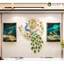 Đồng Hồ Treo Tường Trang Trí Chim Công Khổng Tước Trang Trí NHà Cửa Lianzhang JJT VIVA DECOR V2878