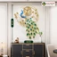 Đồng Hồ Treo Tường Trang Trí Chim Công Khổng Tước Trang Trí NHà Cửa Lianzhang JJT VIVA DECOR V2878